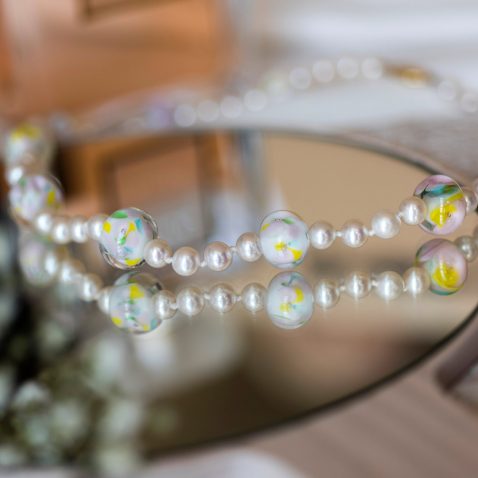 Heidi Kjeldsen Heidi's Murano Glass & Cultured Pearl Necklace NL1056 still
