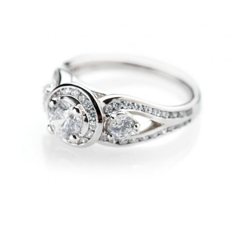Heidi Kjeldsen Luxury Diamond 18ct White Gold Ring R1110