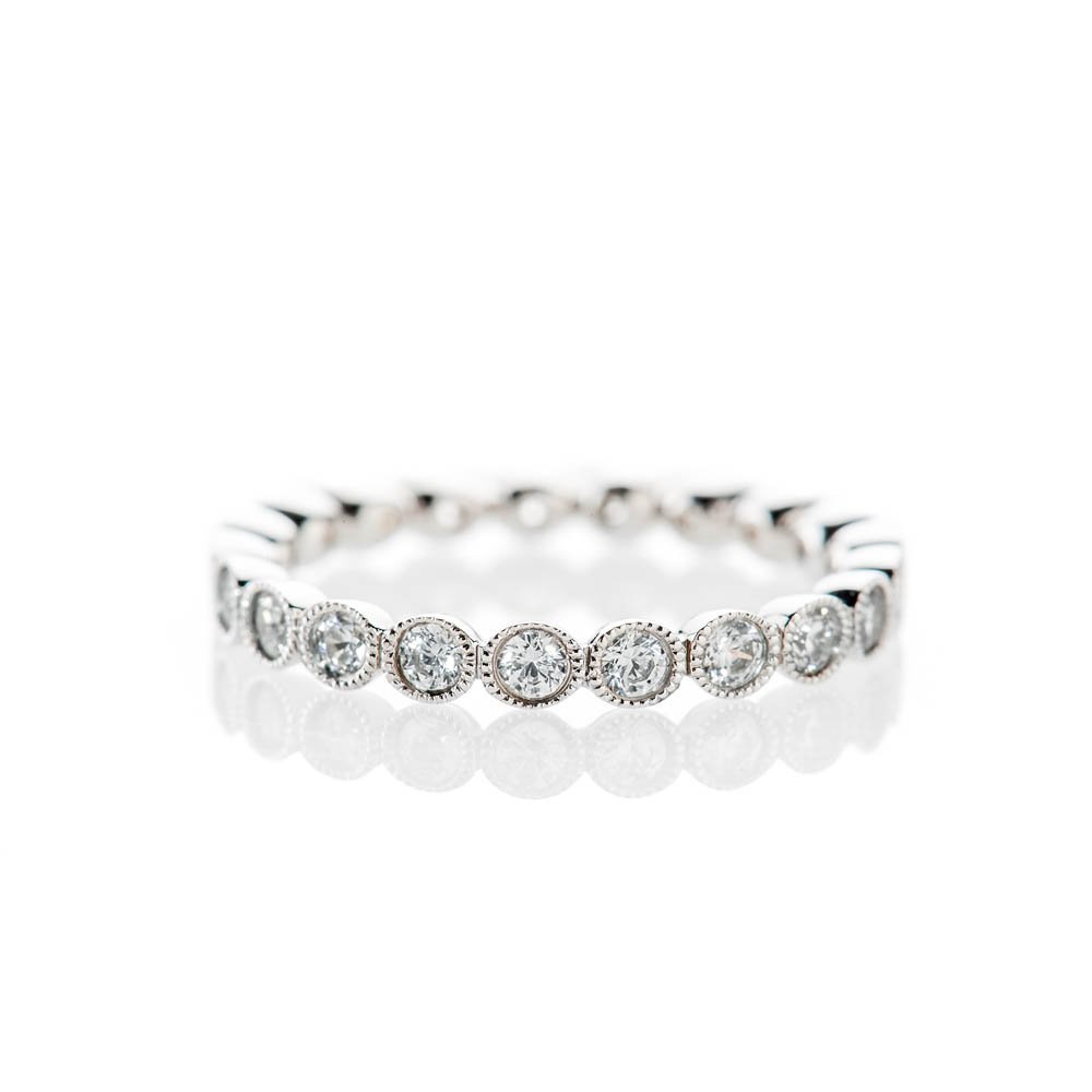 Diamond full eternity ring by Heidi Kjeldsen Jewellery R1266S Front