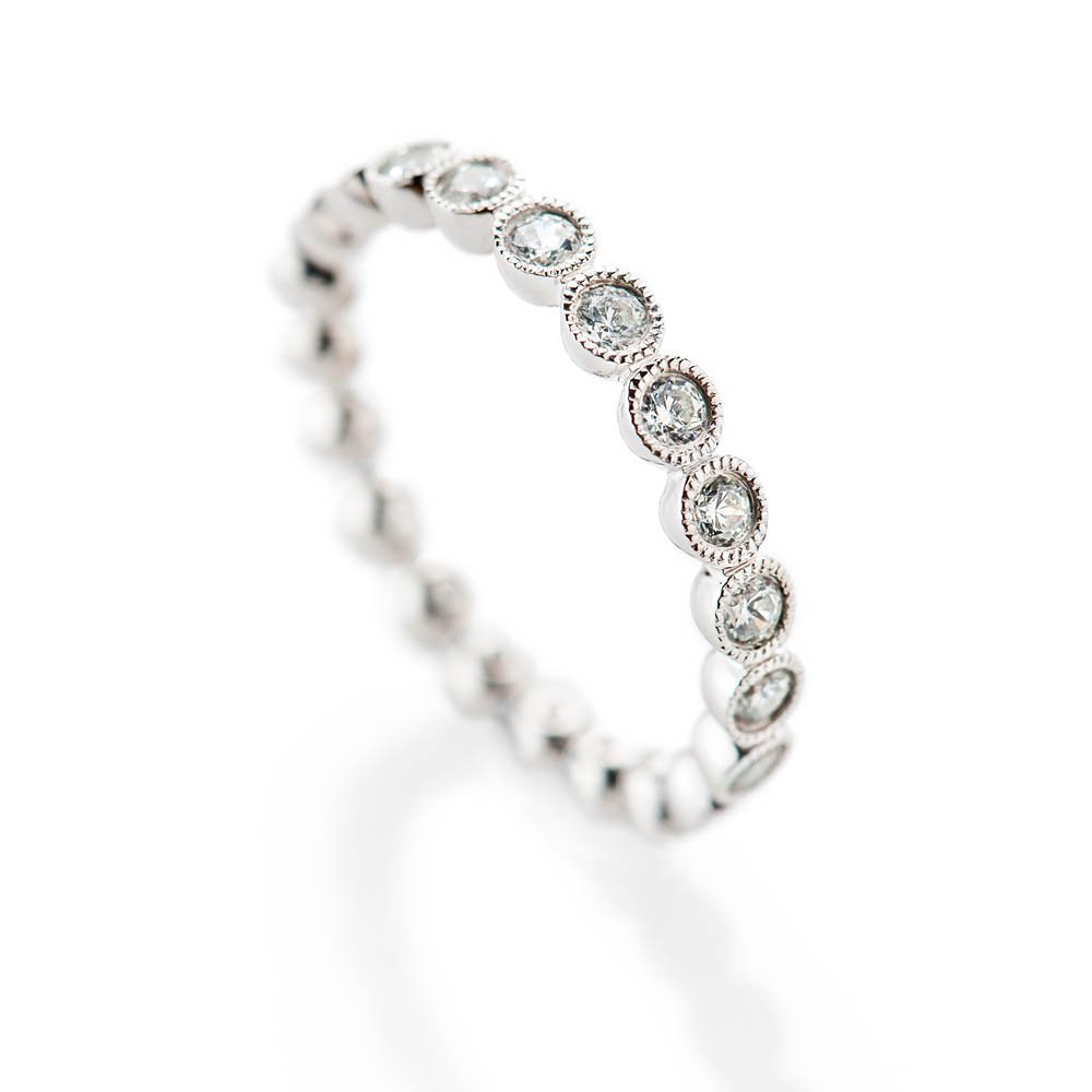 Diamond full eternity ring by Heidi Kjeldsen Jewellery R1266S Vertical