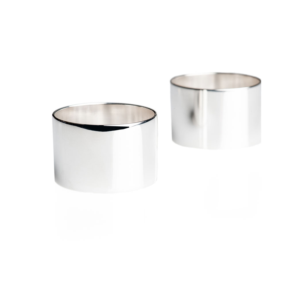 Napkin Rings - Heidi Kjeldsen Jewellery - NR0007andNR0008-1