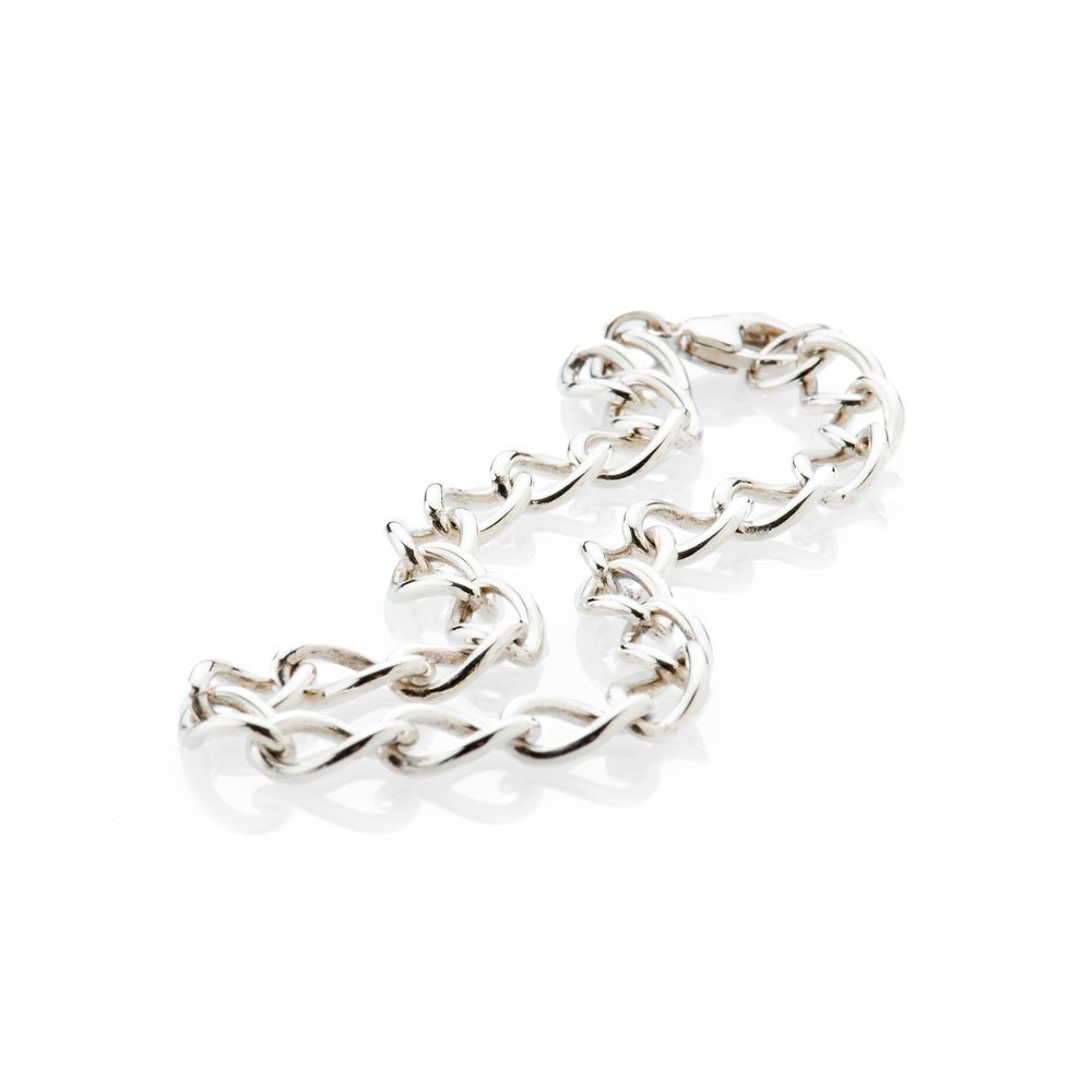 Popular Sterling Silver Curb Bracelet - Heidi-Kjeldsen Jewellery - BL968-1