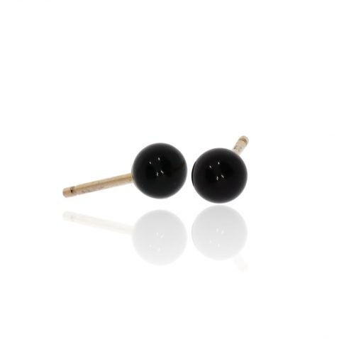 Black Onyx Earrings By Heidi Kjeldsen Jewellery ER2422 Side