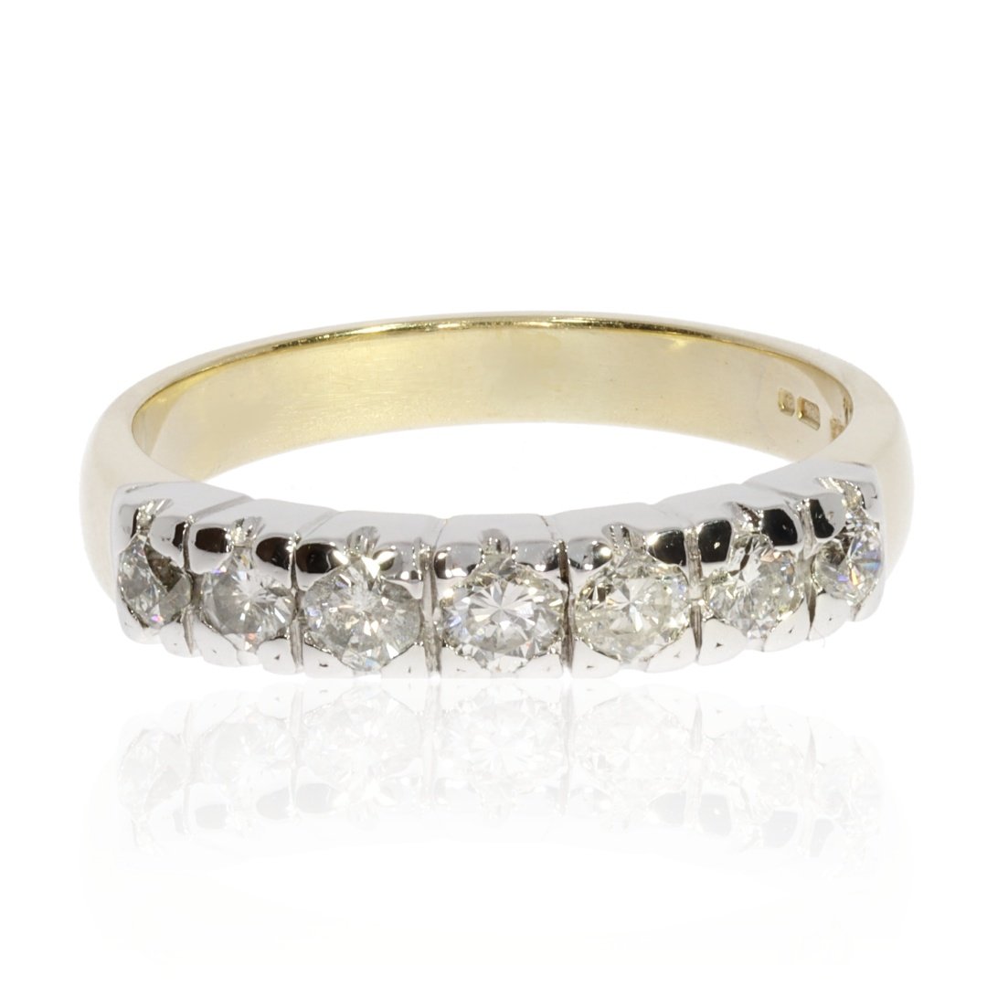 Gorgeous Diamond Eternity Ring by Heidi Kjeldsen Jewellery R1579 Flat