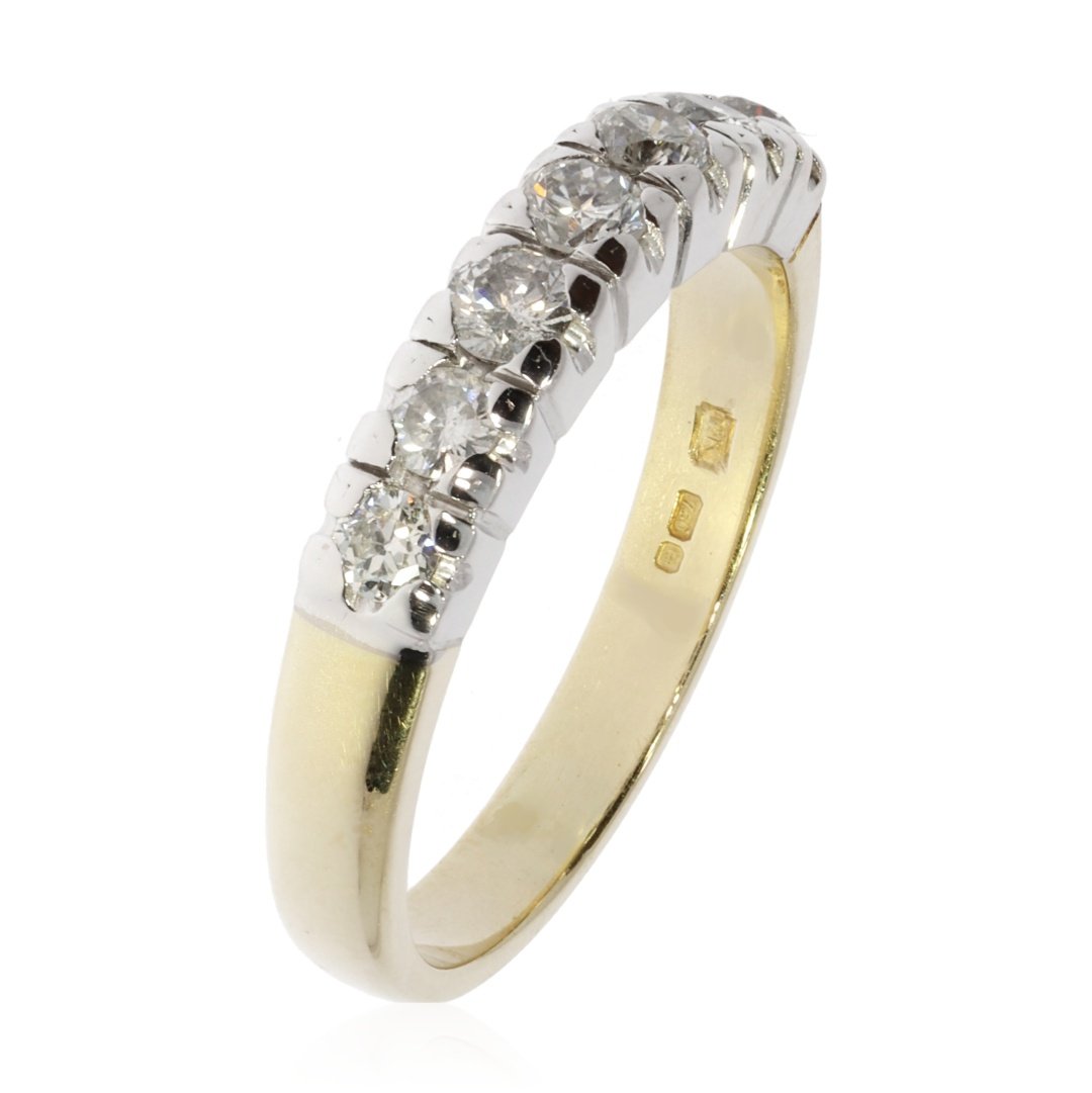 Gorgeous Diamond Eternity Ring by Heidi Kjeldsen Jewellery R1579 Vertical View