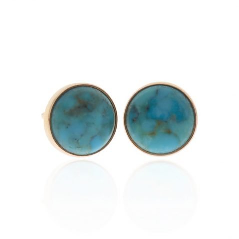 Heidi Kjeldsen Jewellery Turquoise earrings ER2393 front view