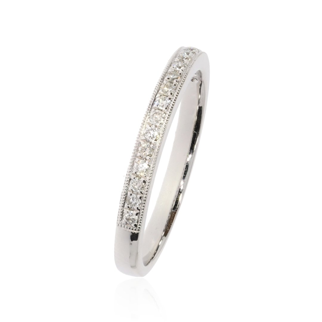 Elegant Diamond Eternity Ring By Heidi Kjeldsen Jewellery R1637 Vertical View