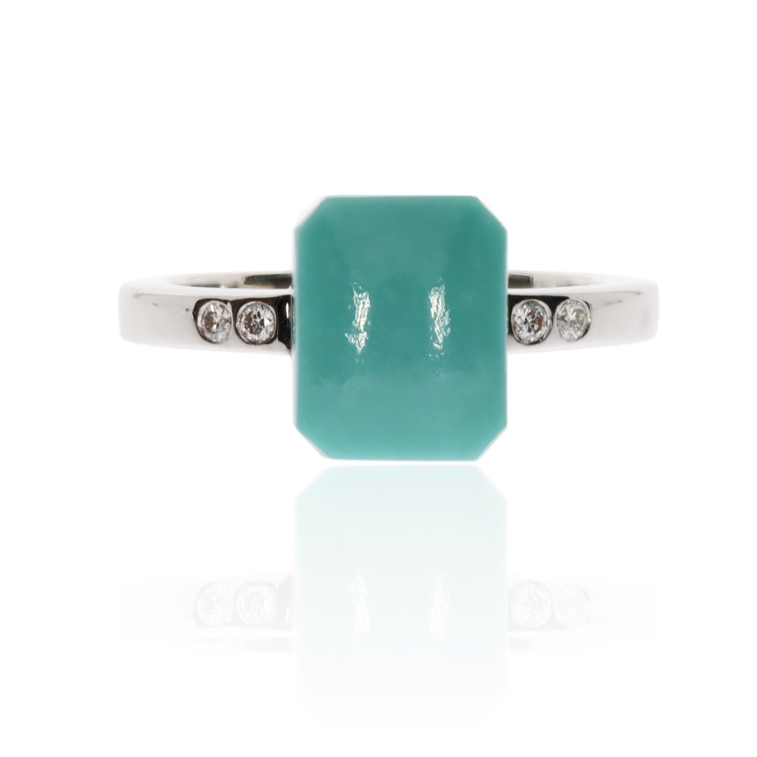 Turquoise Ring Heidi Kjeldsen Jewellery R1661 Front