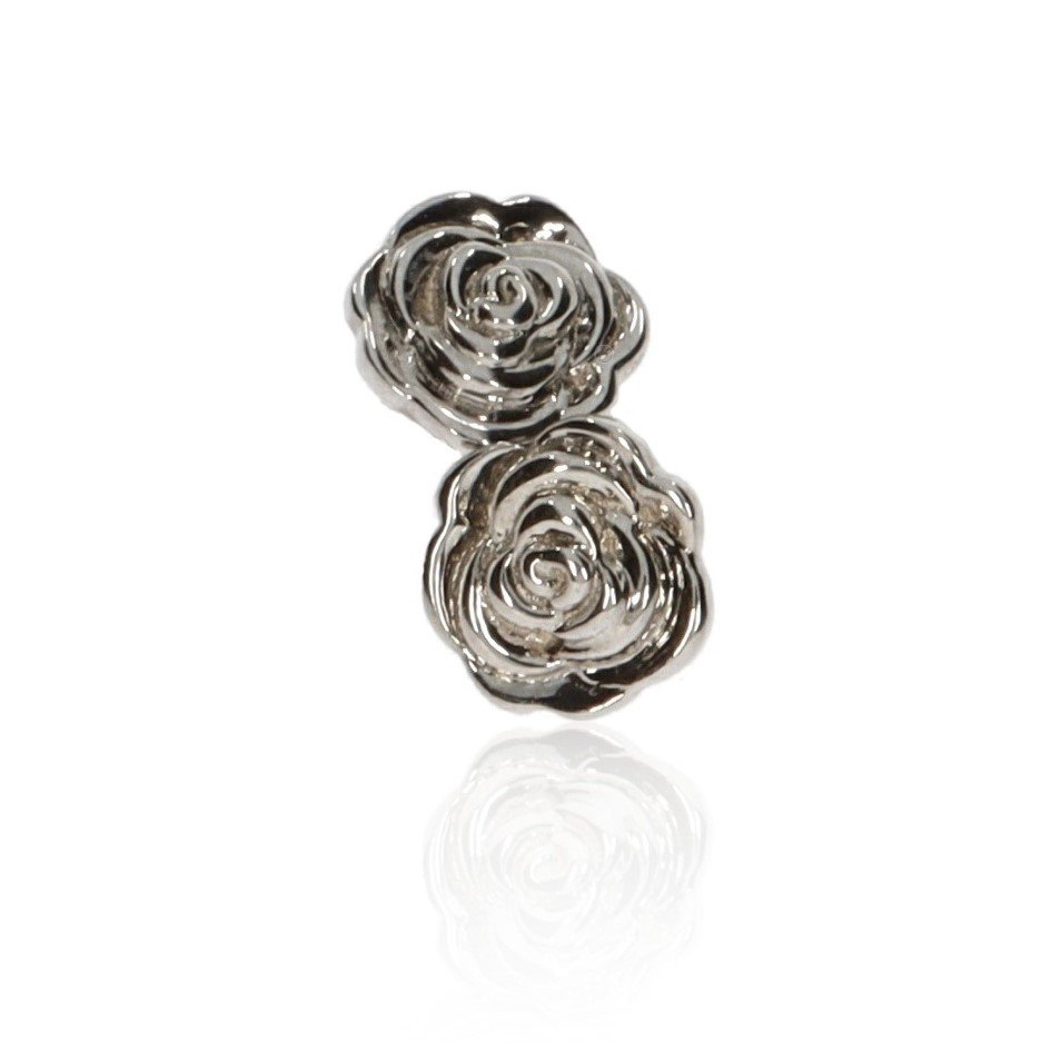 Delightful Silver Rose Earrings By Heidi Kjeldsen Jewellery ER4756 Bundle