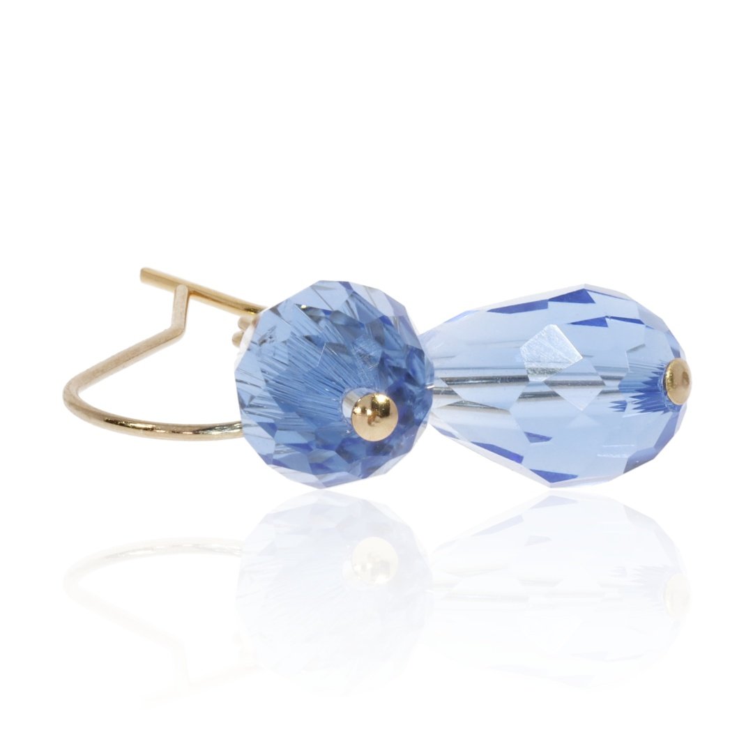 Blue Glass Earrings By Heidi Kjeldsen Jewellery ER2560 stack
