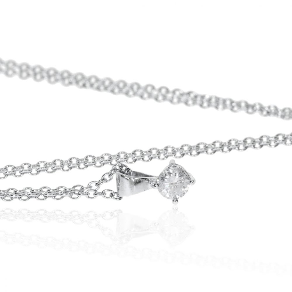 Diamond Pendant By Heidi Kjeldsen Jewellers P1139 Side