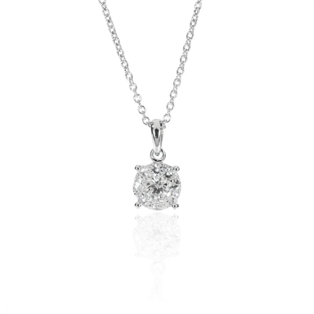 Diamond Pendant By Heidi Kjeldsen Jewellery P1404 Front