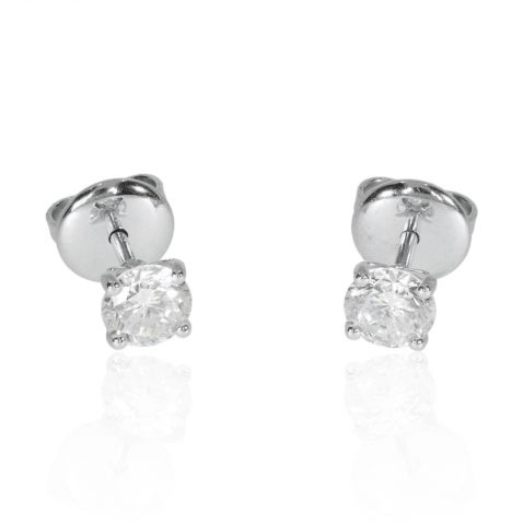 Laboratory Grown Diamond Earstuds By Heidi Kjeldsen jewellers ER2616 Front