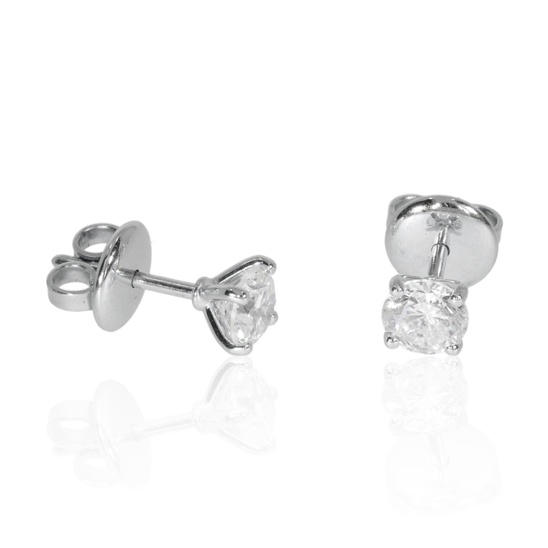 Stunning Laboratory Grown Brilliant Cut Diamond Earrings
