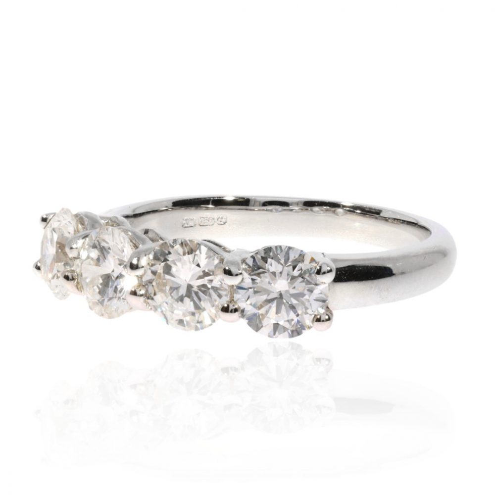 Laboratory Grown Diamond Ring Heidi Kjeldsen Jewellers R1699 Side