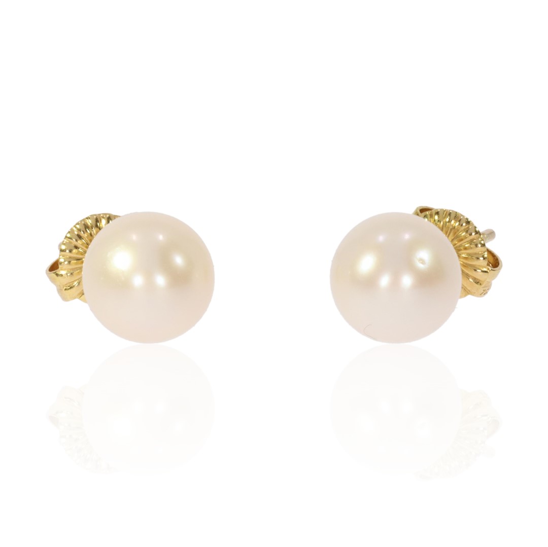 White Cultured Pearl Earrings Heidi Kjeldsen Jewellery ER2323