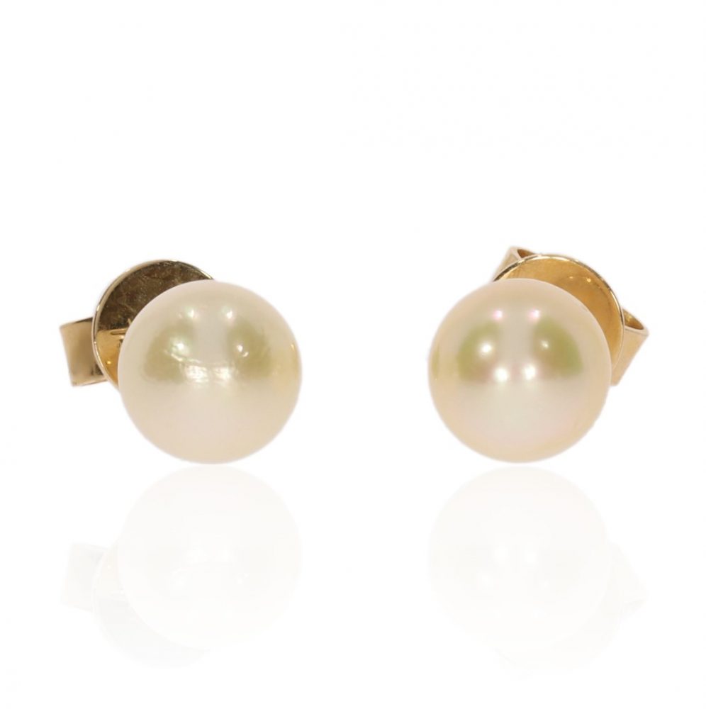 Golden Akoya Cultured Pearl Earrings Heidi Kjeldsen Jewellery Er2401 1 small