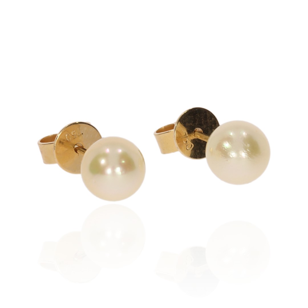 Golden Akoya Cultured Pearl Earrings Heidi Kjeldsen Jewellery Er2401 2 small