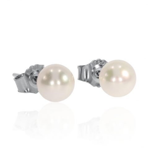White Akoya Pearl Earrings Heidi Kjeldsen Jewellery ER2327
