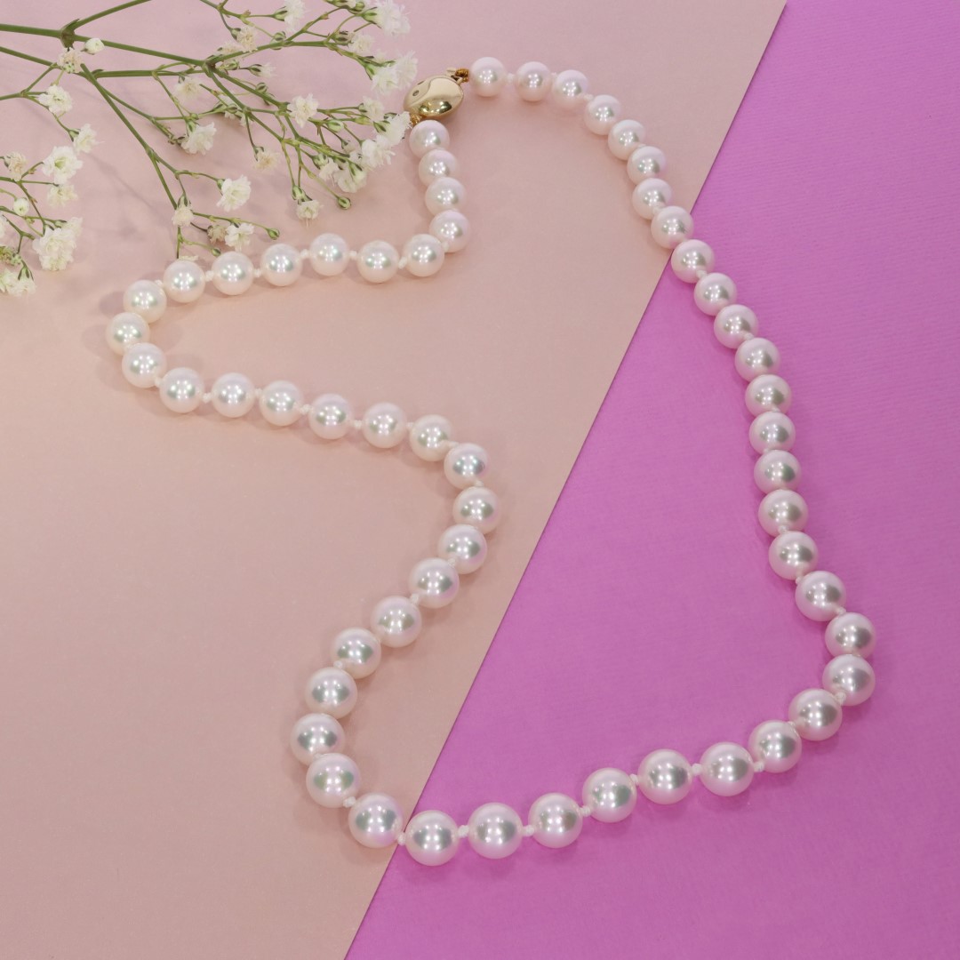 Akoya Pearl Necklace By Heidi Kjeldsen Jewellers NL1216 still