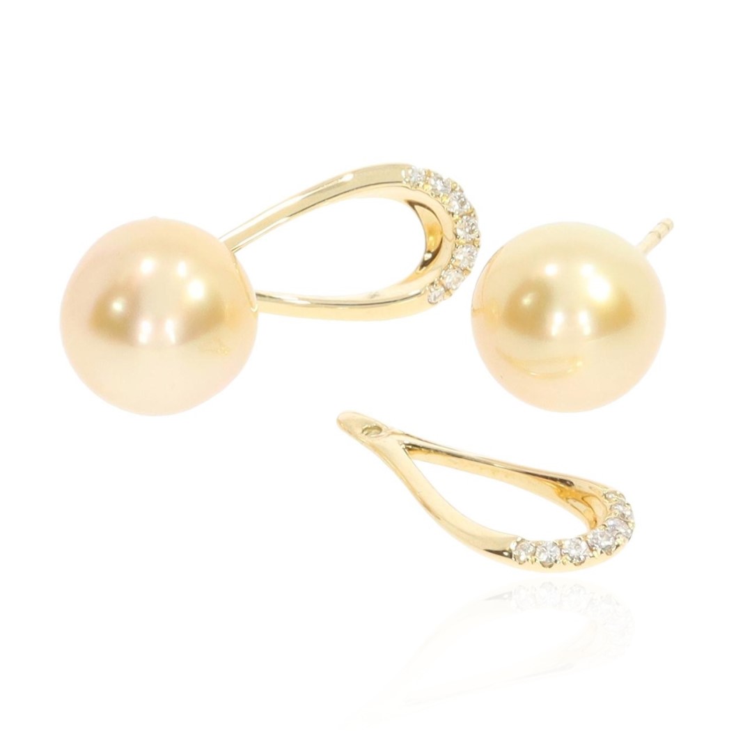South Sea Pearl and Diamond Earrings Heidi Kjeldsen Jewellery ER4778 1