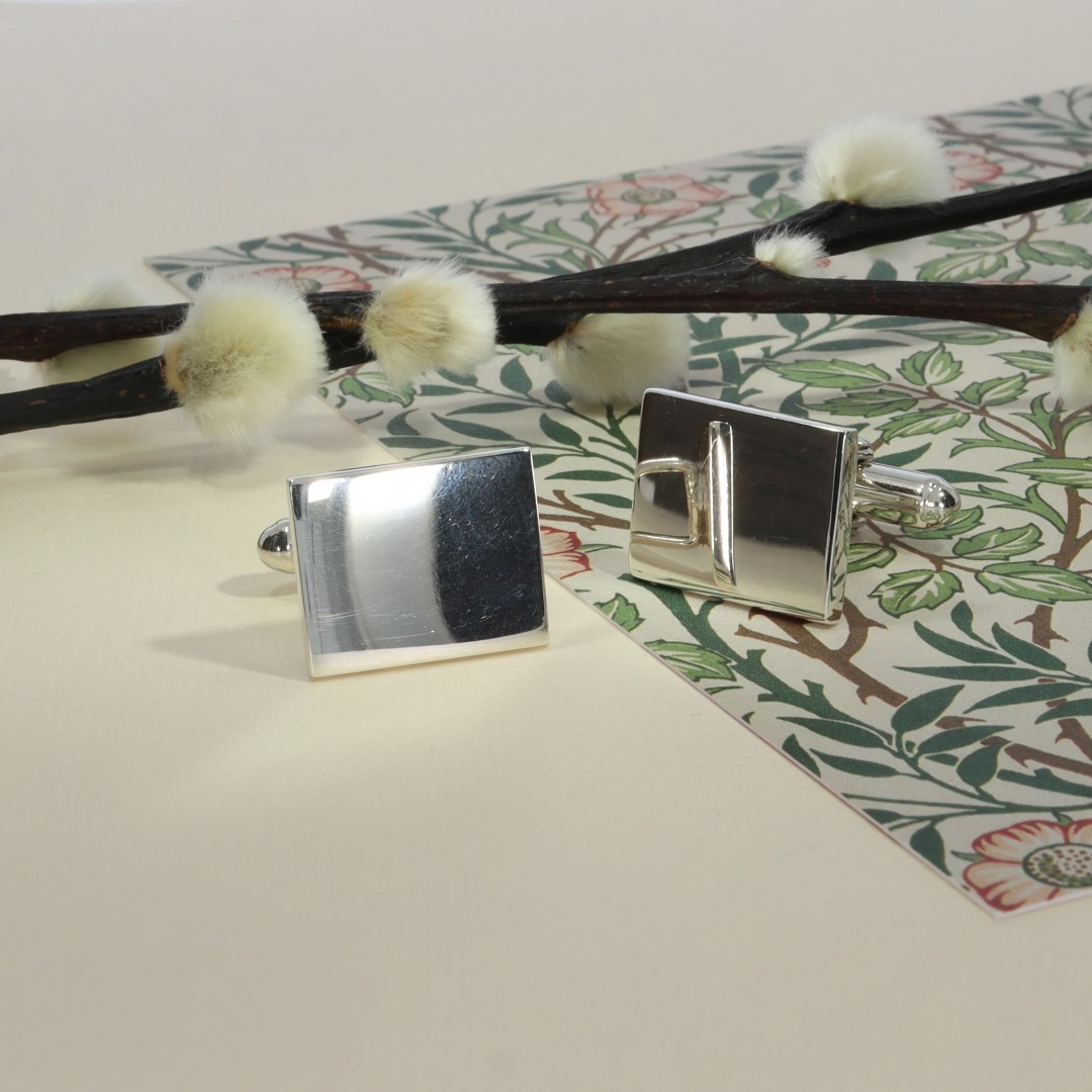 Sterling Silver Cufflinks By Heidi Kjeldsen Jewellery CL50 still